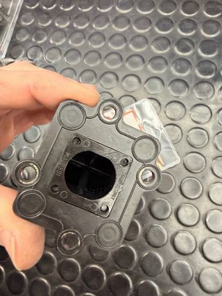 Caja de láminas Malossi VL14 Carbono