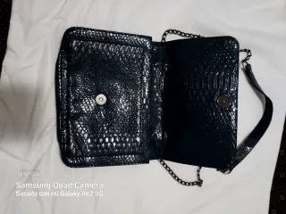 Bolso de mano Saint Laurent negro