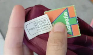 Fular vintage Paisley Rosa y Morado.