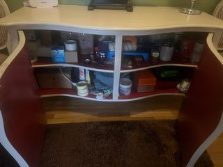 Aparador de madera lacado en marfil