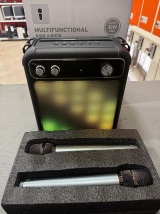 Altavoz Bluetooth Karaoke K257 30W RMS