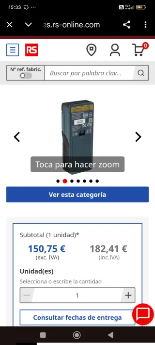 Medidor Láser Bosch GLM 40