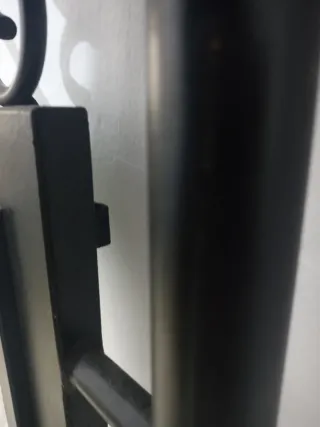 Marco de hierro forja negro