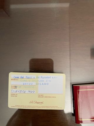 Accendino S.T. Dupont Argentato