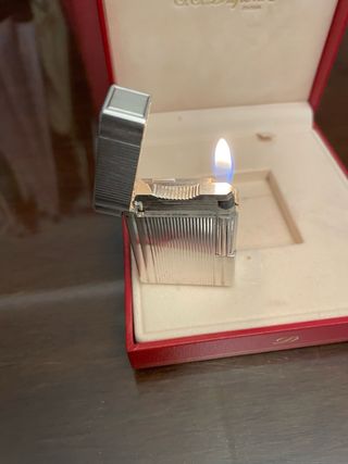 Accendino S.T. Dupont Argentato