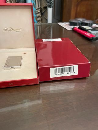 Accendino S.T. Dupont Argentato