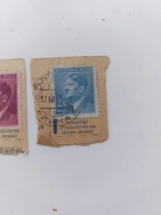 2 Sellos Antiguos Hitler Deutsches Reich