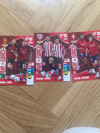 Cartas Air Force Adrenalyn Liga 2024-25