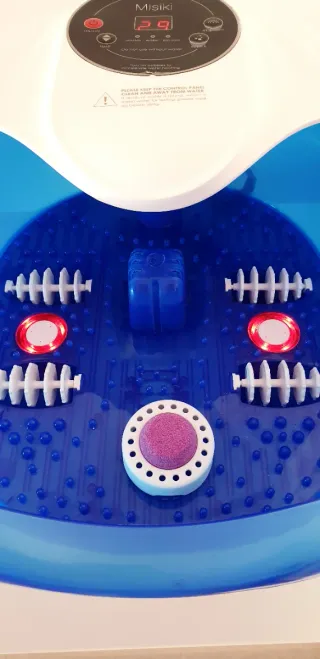 HIDROMASAJE DE PIES 4 RODILLOS Y PIEDRA PÓMEZ