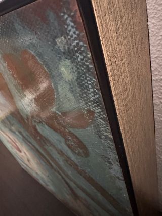 ¡SÓLO HOY, 30€! Cuadro Decorativo tonos Azul, Ocre