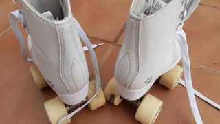 Patines Infantiles Blancos Talla 31 Niña 4 Ruedas