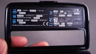 AGENDA ELECTRÓNICA CANON DM-320