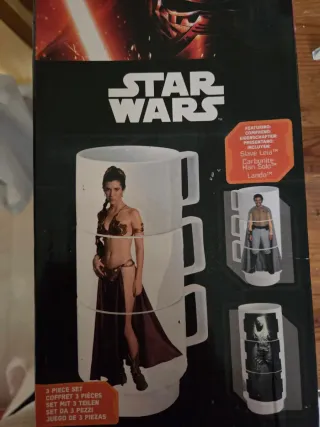 Set 3 Tazas Star Wars Apilables