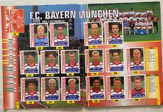 Colección Panini Equipos de Europa 1999.