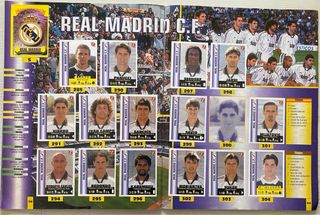 Colección Panini Equipos de Europa 1999.