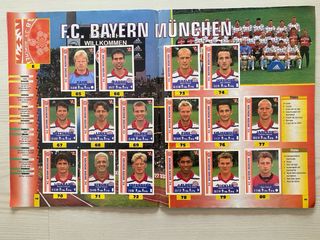 Colección Panini Equipos de Europa 1999.