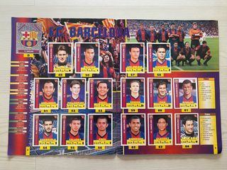 Colección Panini Equipos de Europa 1999.