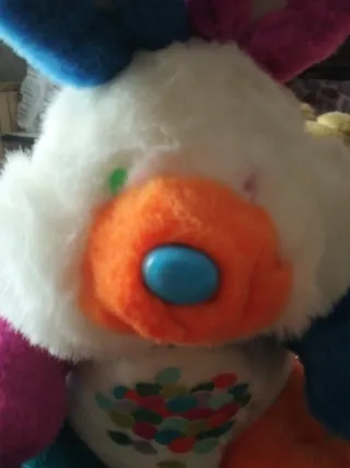 Orsetto peluche colorato grande