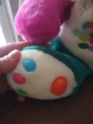 Orsetto peluche colorato grande