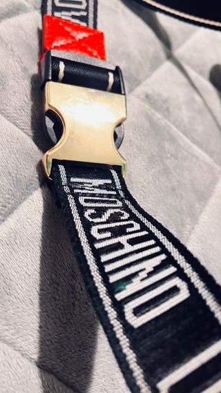 Bolso Love Moschino Rojo Acolchado