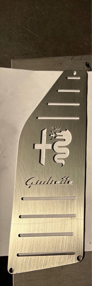 Poggiapiedi Alfa Romeo Giulietta Acciaio