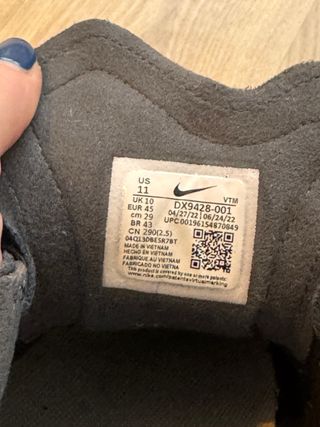 Zapatillas Nike Negras y Blancas