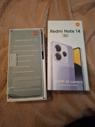 Xiaomi Redmi Note 14 5G 256GB Morado