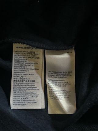 Sudadera Tommy Hilfiger Azul con Capucha