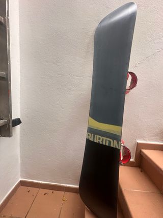 Tabla Snowboard Burton con Fijaciones