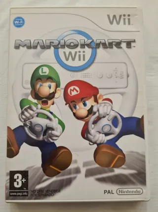 Pacchetto Mario Kart Wii + Volante per Mando Nintendo Wii
