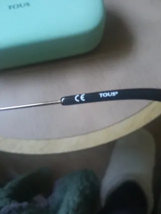 Montura gafas Tous doradas