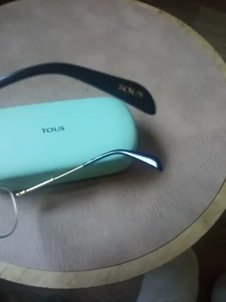 Montura gafas Tous doradas