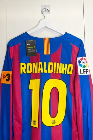 Camiseta Fútbol Manga Larga Retro "Clásico 2005"