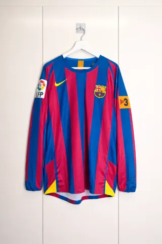 Camiseta Fútbol Manga Larga Retro "Clásico 2005"