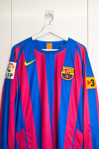 Camiseta Fútbol Manga Larga Retro "Clásico 2005"