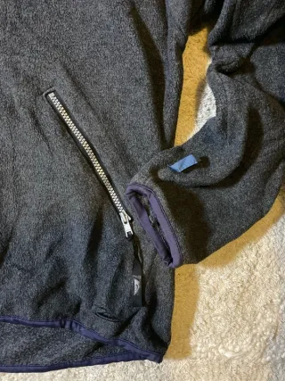 Polar Quiksilver Gris Retro Vintage 90s