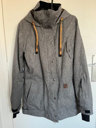 Chaqueta de esquí LIGHT BOARD CORP gris