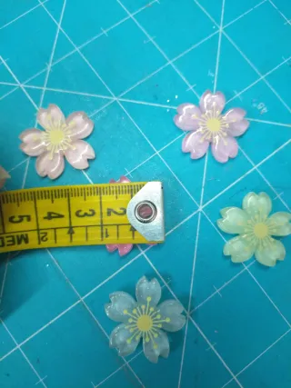 115 Flores Decorativas Multicolor