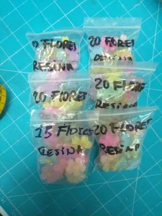 115 Flores Decorativas Multicolor