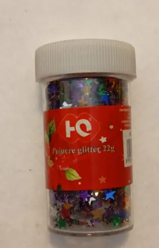 3 Barattoli Polvere Glitter HQ