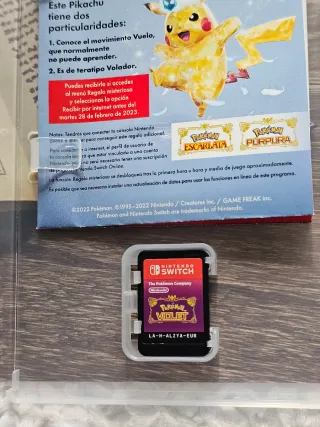 Pokémon Púrpura Nintendo Switch