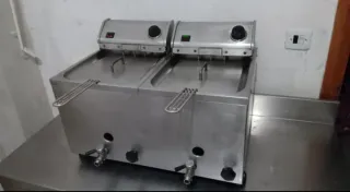 Freidora Industrial Doble EURAST