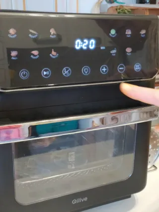 Freidora de Aire Qilive + Accesorios