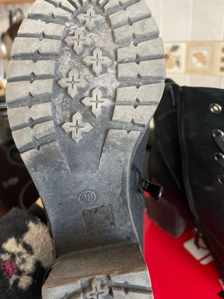 Botines tacón mujer negros, num 38