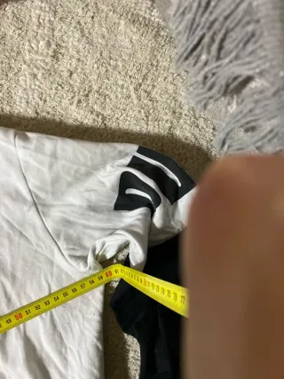 Sudadera Puma Blanca y Negra Talla S