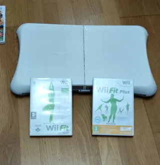 Tabla Wii Balance Board + Wii Fit y Wii Fit Plus