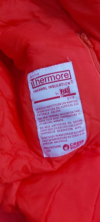 Tuta da sci/montagna arancione