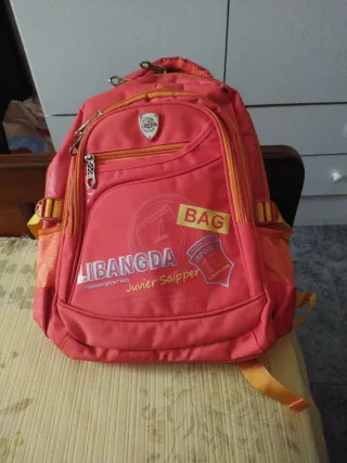 Mochila LIBANGDA Naranja/Roja