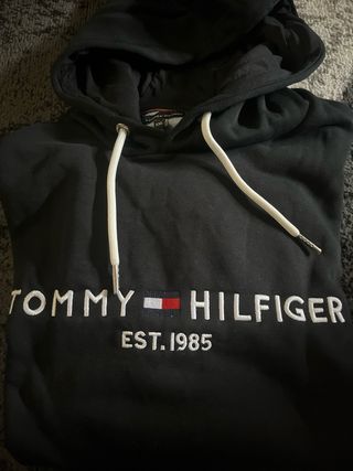 Sudadera Tommy Hilfiger Negra - Sin etiqueta