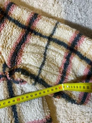 Forro polar largo Y2K invierno